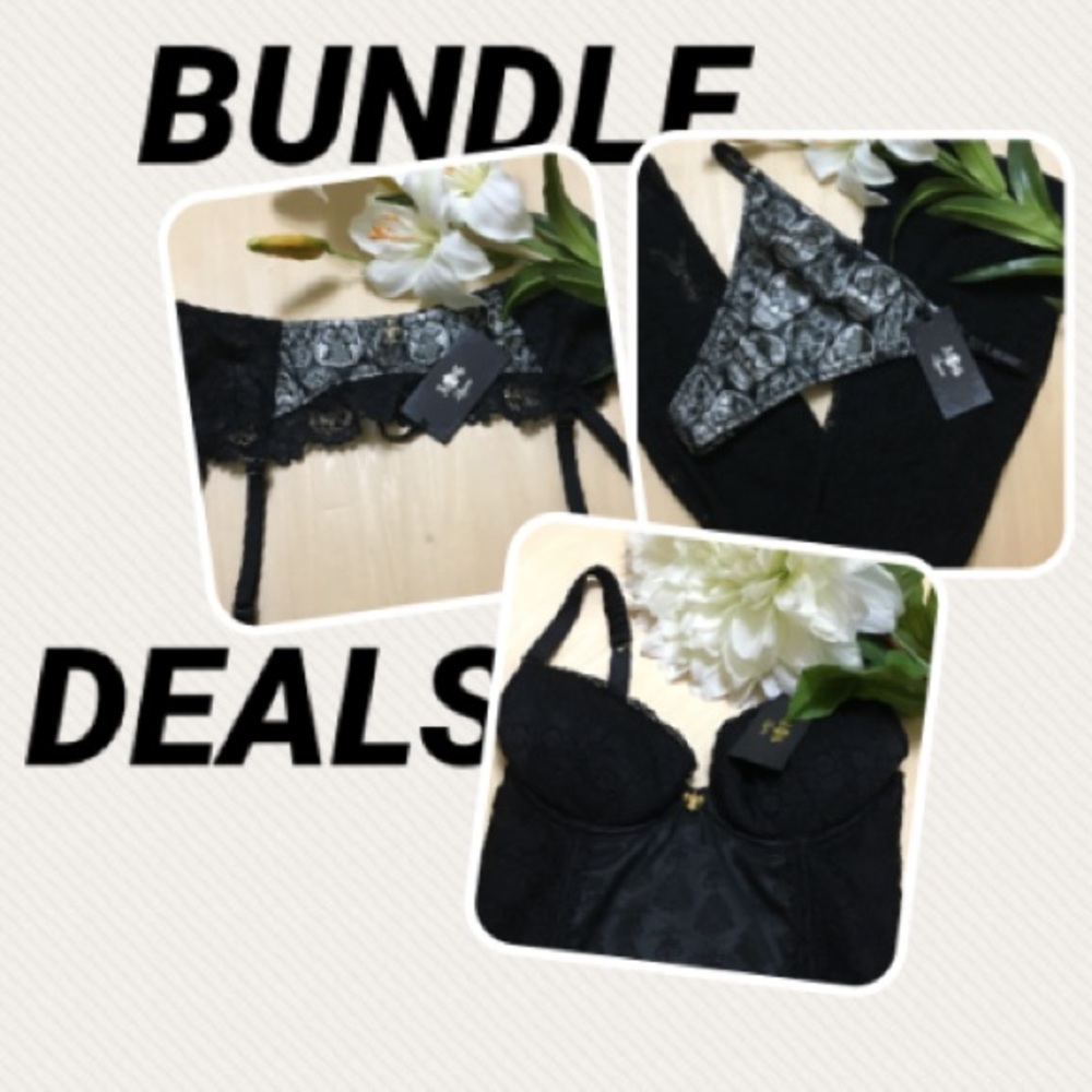 LACE GARTERS LINGERIE